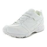 [スーパースター] スニーカー 通学履き 白 黒 男の子 女の子 15~24.5cm 0.5cm有 キッズ SS J755 ホワイト 22.0 cm 2E