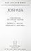 Joshua (The Anchor Bible, Vol. 6)