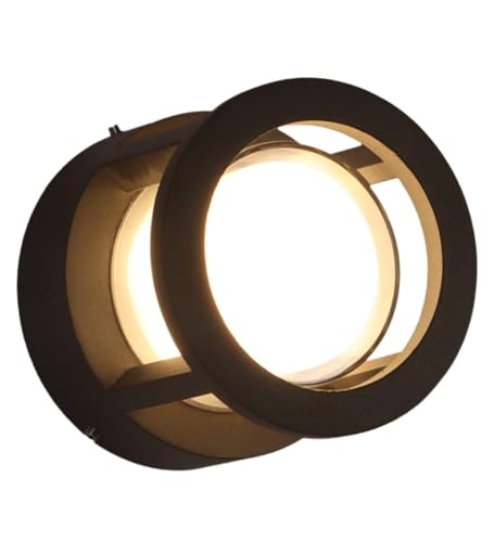 Image of JACKAL 7 Watt Warm White LED Outdoor Wall Lights, Gate Lights Waterproof - Fancy Exterior Wall Mounted Light, Wall Lamp | IP65 Grade Waterproof Metal Body - 6 Months Warranty