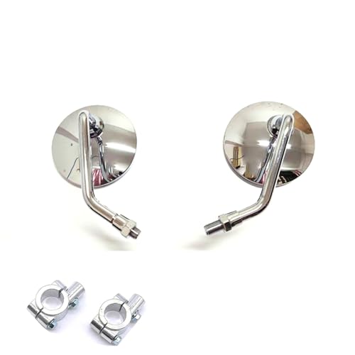 oCN Ch~[ ɓKMT07 ɓKMT09 ɓKMT10 FZ1 FZ6 FZ09 FZ8 ɓKXSR 700 7/8'' nho[ 8/10MM oCNobN~[ g ABS I[goC~[(Chrome shor