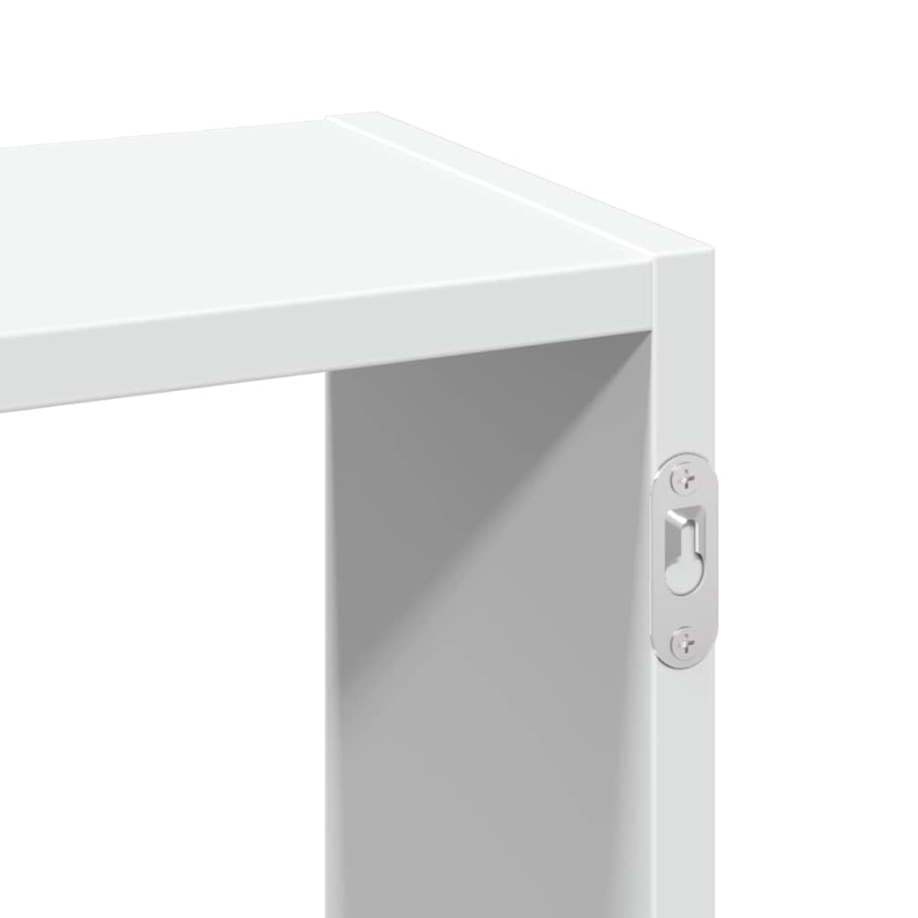vidaXL Étagère Murale Blanc 159x18x66 cm Bois d'ingénierie