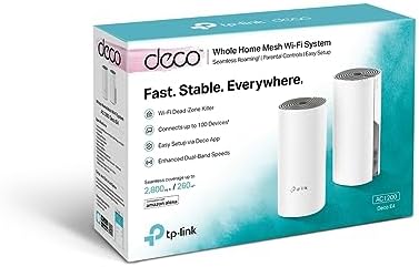 TP-Link Deco E4, AC1200 Tüm Evi Kapsayan Mesh 2'li WiFi Sistemi - Görsel 6