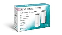TP-Link Deco E4 Mesh WLAN Set (2er Pack), AC1200 Dual Band Router & Repeater, 2 × Gigabit Ports für Jede Einheit, empfohlen für Häuser mit 2-3 Schlafzimmern, Umfassender Jugendschutz – Ansicht 6