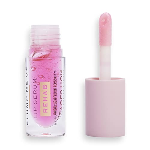 Makeup Revolution, Revolution Rehab Plump Me Up Lip Serum, Pink Glaze