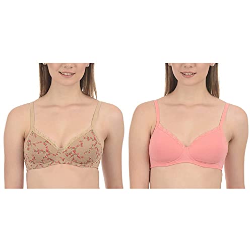 Image of Amante Women's Bra Non-Padded Non-Wired (Pack of 2)