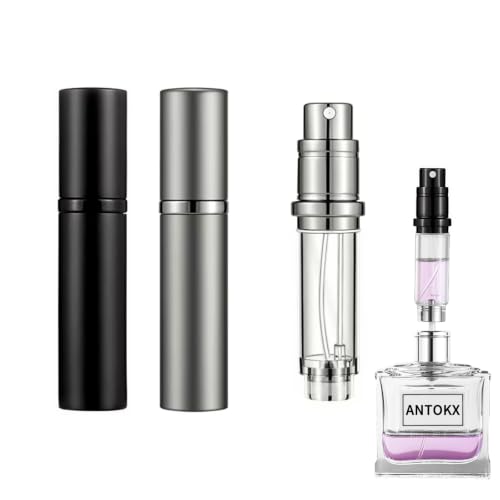ANTOKX 5ML Travel Perfume Atomizer, 2-Pack