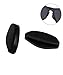 Regular Size Nose Pads Replacement for Oakley Frogskins Range OO9284 Sunglasses Frame, Silicone Soft Nose Pieces
