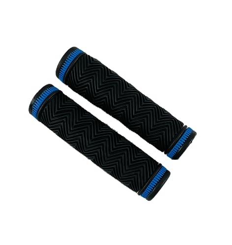 Image of ShreNik Bicycle Handlebar Grip Set Soft Rubber Non Toxic Anti-Slip Standard Size Colored Cycle Handle Grip Length 12.5 cm