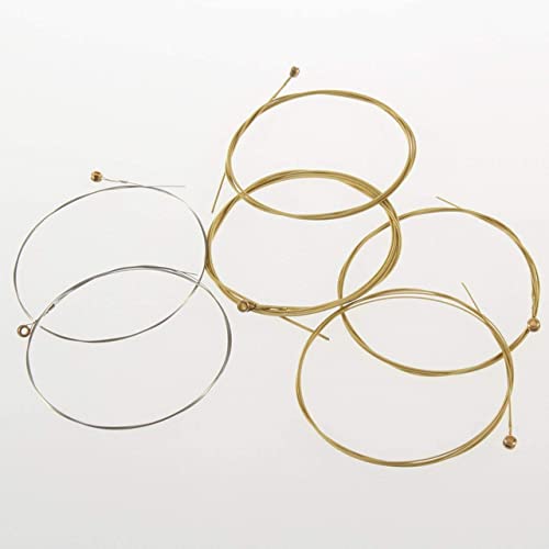Super léger 1 Jeu de 6 Cordes en Acier pour Guitare en Bois Cordes de Guitare Acoustique pour Accessoires de Guitare… - Les Beatles, Paul McCartney, John Lennon, RIngo Starr, George Harrison Super léger 1 Jeu de 6 Cordes en Acier pour Guitare en Bois Cordes de Guitare Acoustique pour Accessoires de Guitare… – Image 3