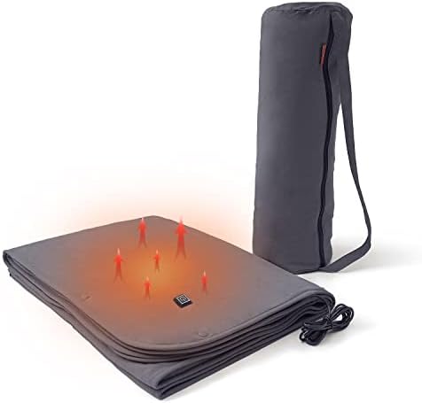 Amazon.com: Warm Storm Battery Operated Heating Blanket Waterproof 12v Electric  Blanket Throw Outdoor 40X 55 Portable Cordless Heating Blanket for Picnic  u0026 Travel(Not Included Power Bank : Home u0026 Kitchen