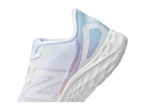 New Balance Tênis masculino Fresh Foam Arishi V4 com cadarço, Branco/Taro, 18