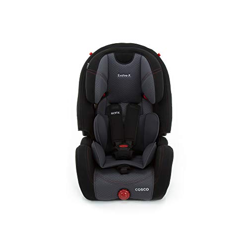 Cadeirinha com Isofix Evolve-X 9 a 36 Kg Cosco - Cinza Sport