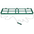 Towallmark 48”Lawn Leveling Rake & Driveway Drag Harrow - Heavy-Duty Tow-Behind Tool with 4FT Reinforced Chain - for ATV, UTV, Tractor, Mower - Gravel, Soil, Yard & Landscape Grading