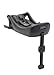 Joie i-Base™ 2 R129 Kindersitzbasis, i-Size, ISOFIX oder Fahrzeuggurtbefestigung, höhenverstellbarer Stützfuß, Farbindikatoren – Geburt bis 15 Monate (40–85 cm), Farbe Black