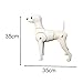 Qianly Hund Körper Modell Hund Mannequin Stehen Position Hund Modell Pet Pflege Hund Modell, Mehrfarbig, Teddy-Hund