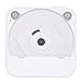 Xiuganpo Lettore CD Portatile con Telecomando, Supporta più Dischi, Batteria Integrata da 2000 mAh per Uso Esterno, per Amanti della Musica (White) immagine