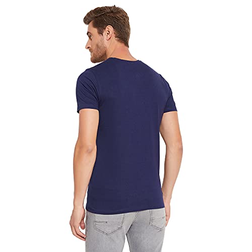 Image of Men's Regular Fit Round Neck Short Sleeves Knitted T-Shirt