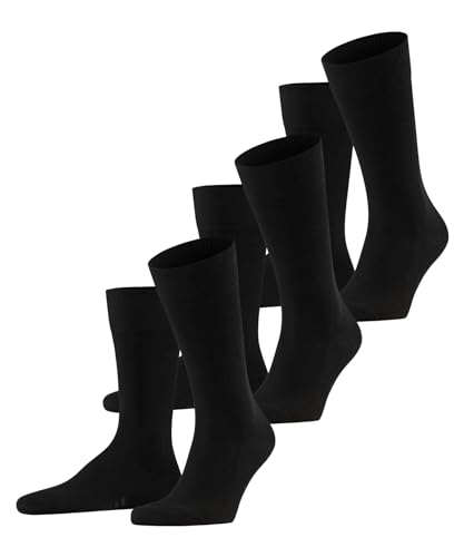 Chaussettes Homme FALKE Family noir 43-46 lot de 3 paires coton durable