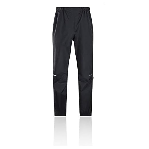 Berghaus, Pantaloni impermeabili in Gore-Tex da uomo, Nero, Large/Regular