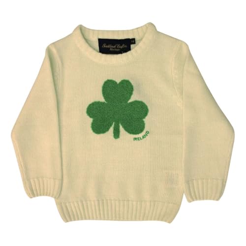 Suéter infantil T7468 que evita rozaduras jersey de punto suave lavable a máquina para niños