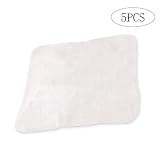 Bamboo Steamer Cloth Gauze Non Stick Reusable Cotton Liners Sheet 5 Pcs
