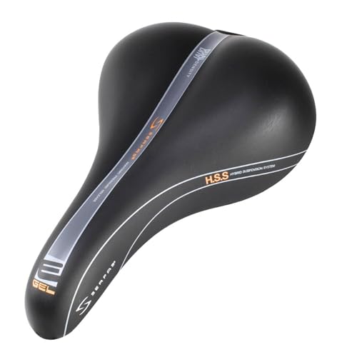 Selim Serfas DDMD-200 Men's Comfort em Gel Preto