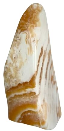 Radiant Illumination Orange Calcite Positive Energy Tower - Infusing Spaces with Vibrant Positivity and Spiritual Glow