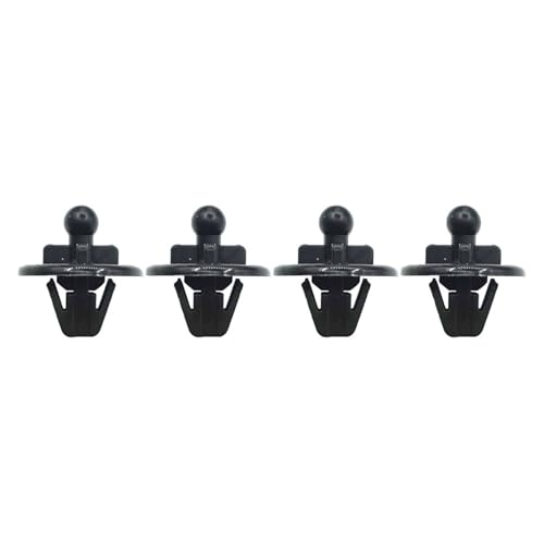 XBNVYRO リアパーセルシェルフクリップハンガープラスチック固定具2個(4X)