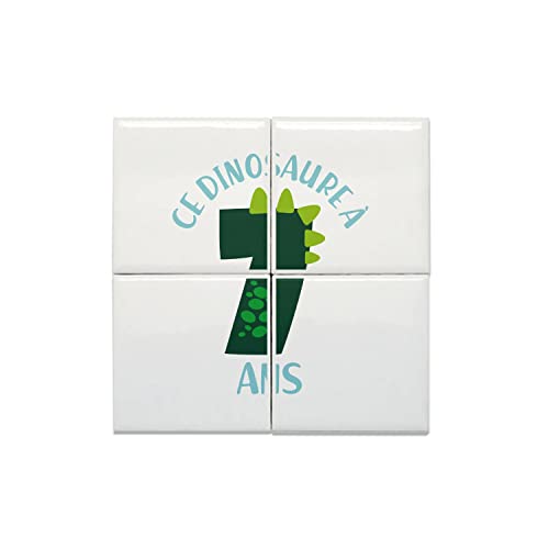 Carreaux céramique décoratif dinosaure : le cadeau idéal anniversaire 7 ans