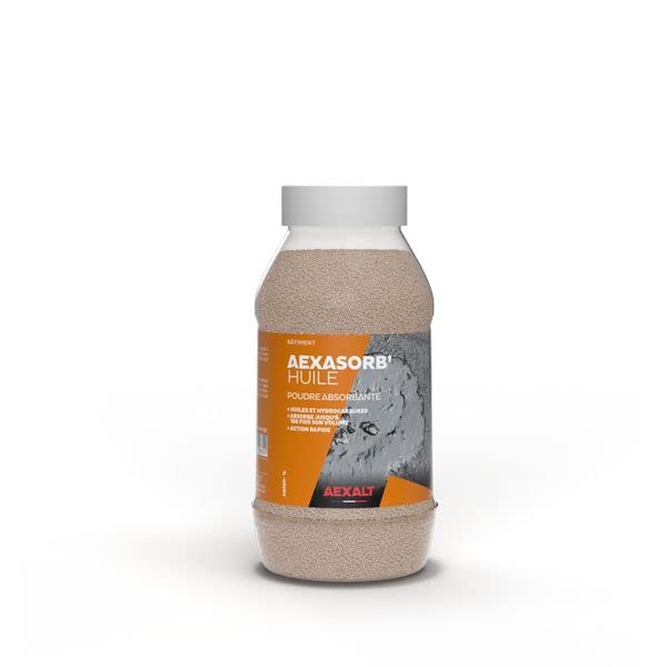 Absorbeur d'huiles et d'hydrocarbures 1L Aexalt