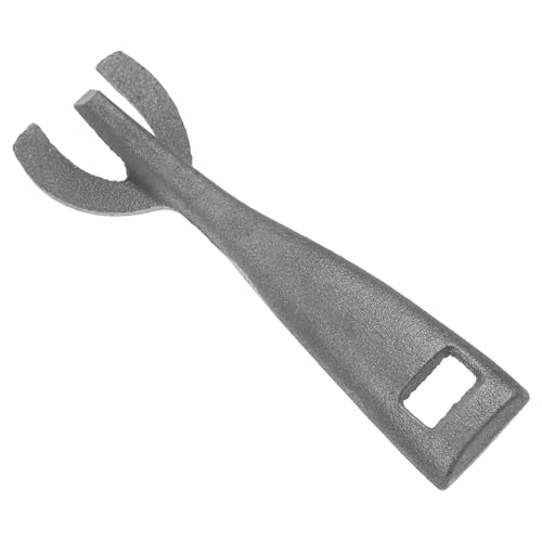 ERINGOGO Anti-Scald Iron Teppanyaki Pan Clip BBQ Plate Gripper Hot Dish Tool for Carrying Pots Bowls Trays Ergonomic Kitchen Accessory for Microwave Serving