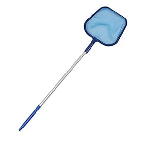 Hifuture123 Pool schepnet voor zwembad, verbeterde skimmer, aluminium telescoopstang, zwembad, skimmer, net voor spa’s…