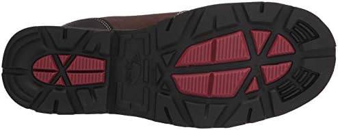 FSI FOOTWEAR SPECIALTIES INTERNATIONAL Men's 6" Leather Carbon Comp Toe Waterproof EH Slip Resistant Boot, Brown, 11.5 XX-Wide | Image 3