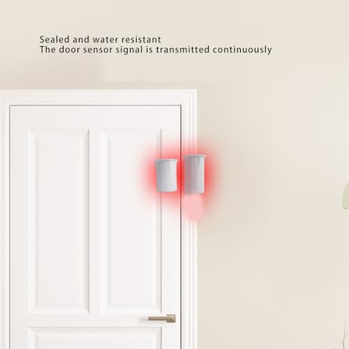 Dioche Montagem Embutida Sensor de Porta Com Fio Embutido Interruptor Magnético de Palheta 5 Conjunt