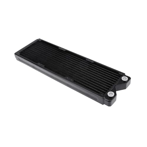 Central Heating Accessories 360mm Full Copper Water Cooler Exchanger Water Cooling Computer Heat Sink PC Radiator Heat Exchanger Radiator with Screw Pack Water Heating, Snow Melting, Beer Cooling