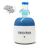 ABEST 5200rpm Mini Vortex Mezclador Agitador de Pintura,Agitador Vortex de Laboratorio con Función Táctil para Esmalte de Uñas,Tinta de Tatuaje,Pegamentos Adhesivos y Tubos de Ensayo (azul)