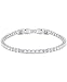 SWAROVSKI Crystal Deluxe White Rhodium-Plated Tennis Bracelet