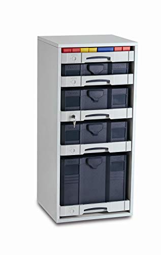 Preisvergleich Produktbild Tanos Vorteils-Set 'SYS-AZ Cabinet' lichtgrau