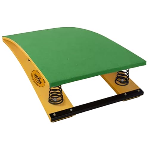 BeoyNot TrampolíN EláStico para Entrenamiento De Salto Y Gimnasia - 4/6/9 Resortes Antideslizantes, PortáTil para Fitness Al Aire Libre/En Piscina, Capacidad De 110 Kg 6Springs
