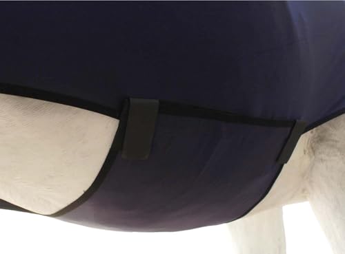 Image of XL Horse Comfort Stretch Sleazy Full Body Sheet Neck Navy 521MW03NV