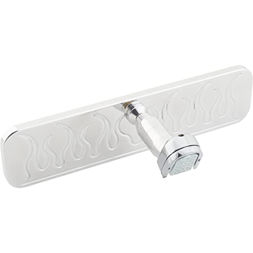 Speedway Motors Flamed Aluminum Rear View Mirror