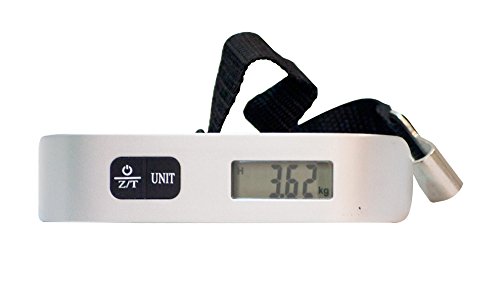 Image of EzLife Digital Luggage Weighing Scale upto 50 kg Capacity (Silver)