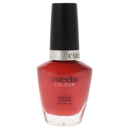 Cuccio Colour Colour Nail Polish - Triple Pigmented Formula - For Rich And True Coverage - Gives Ultra-Long-Lasting And High Shine Polish - For Incredible Durability - Chillin' In Chile - 0.43 Oz
