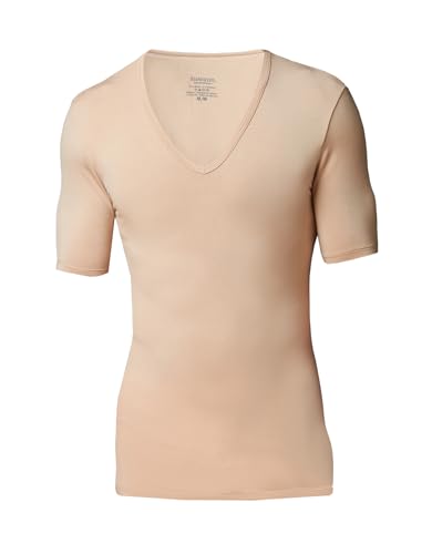 Stanfield's Men's Invisible Micromodal Deep V-Neck T-Shirt