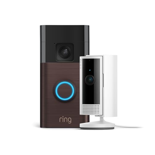 Immagine prodotto: Ring videocitofono a batteria (Battery Video Doorbell) Con Videocamera interna | Installazione semplice fai-da-te (5 min.) | Ring Home: 30 gg. prova gratuita