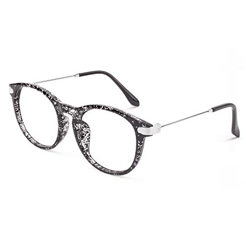 Image of GQUEEN Fake Non Prescription Glasses Clear Lens for Women Men Oversized Frame UV400 Protection, 201581