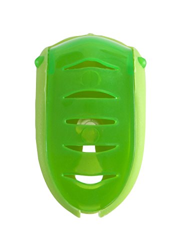 Flippit Toothbrush Holder/Cover with Suction Cup for a Clean, Ventilated Toothbrush, Set of 2, Colors May Vary