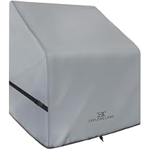 Explore Land Waterproof Boat Center Console Cover Fade Resistant 600D Marine Grade Fabirc Size up to 40"W x 30"D x 44"H, Grey