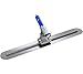 Bon 82-507 36-Inch by 5-Inch Round End Spring Steel Fresno Concrete Trowel with Rock N Roll Bracket