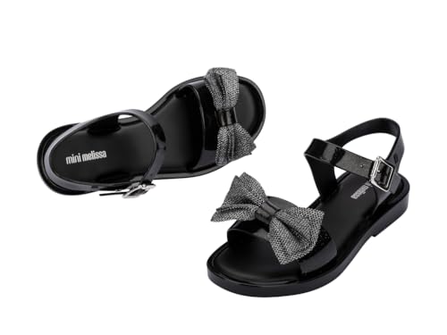 Image of mini melissa Mar Girls Sandals - Bubble Jelly Sandal, Summer Sandals for Girls, Adjustable Ankle Strap, Kids Jelly Shoes